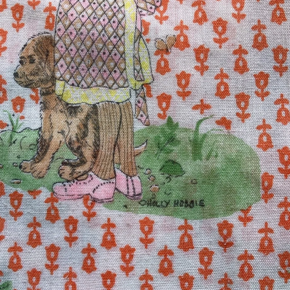 Vintage Holly Hobbie small pillowcase - Picture 2 of 4